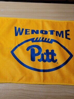 Pitt Panthers Football We Not Me Rally Towel